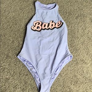 Baby Purple One Piece